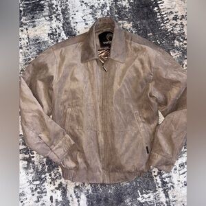Weatherproof men’s large bomber jacket